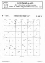 Corinne Township Directory Map, Stutsman County 2007